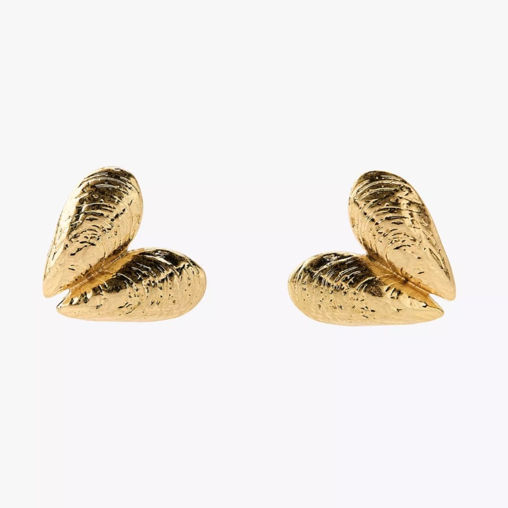 MUSSEL EARRINGS - Picture 3 of 5